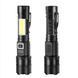 Фонарь COB18 White Laser LED + COB, аккумулятор, Power Bank, магнит, Type-C, Zoom 10778 фото 6