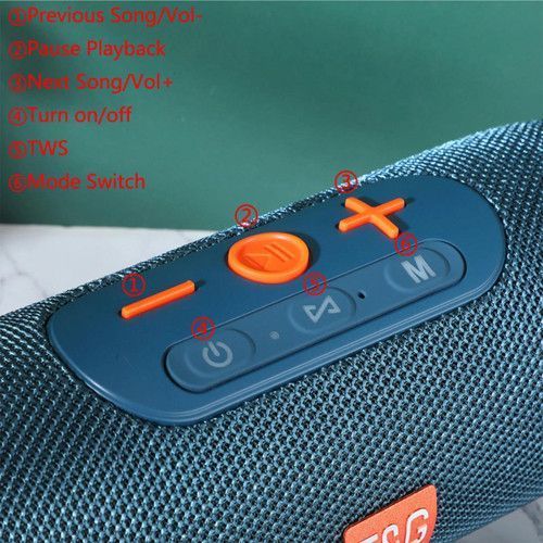 Bluetooth колонка TG341 10051 фото