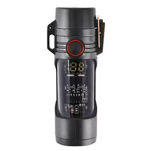 Фонарь MULTIFUNCTIONAL D66-COB, Li-Ion аккумулятора., индикация заряда, зажигалка, ЗУ Type-C 10608 фото