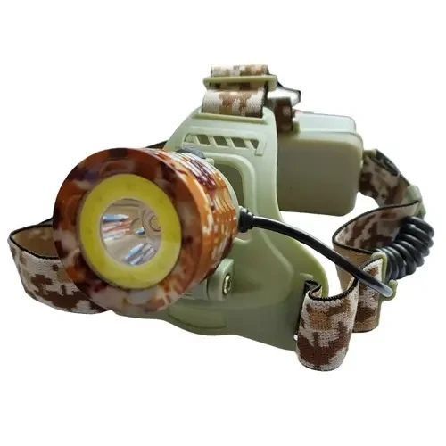 Фонарь налобный CH-108-T6+COB (white+red) 2x18650, ЗУ 220V/12V 9913 фото