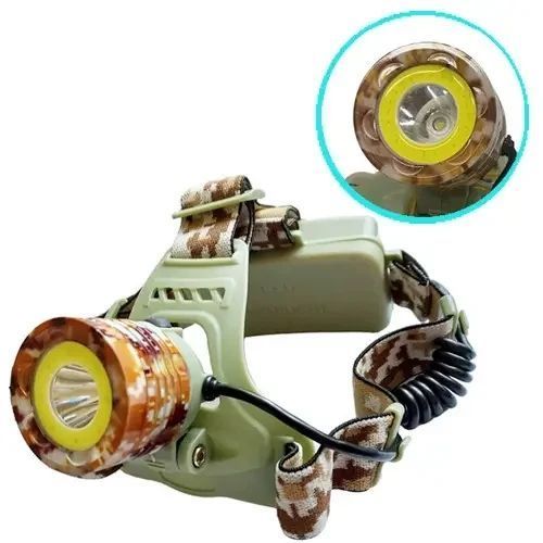 Фонарь налобный CH-108-T6+COB (white+red) 2x18650, ЗУ 220V/12V 9913 фото