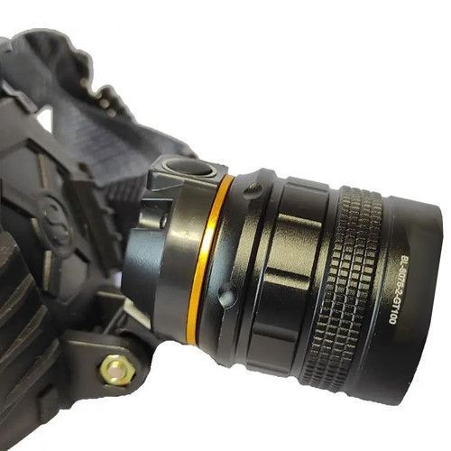 Ліхтар налобний BL-8076-2-GT100, 2x18650, zoom, ЗУ Type-C 9007 фото