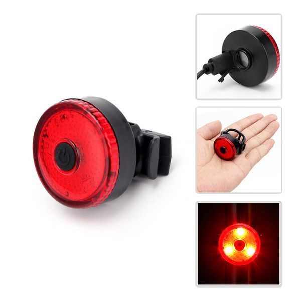 Велоліхтар BSK-1133-XPG, STOP-3SMD(red), Li-Ion акумулятор, ЗУ microUSB 9198 фото