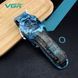 Машинка для стрижки VGR V‑685, акумуляторна, 4 насадки, LED дисплей, USB заряджання 9108 фото 5