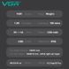 Багатофункціональний набір для стрижки VGR V-103 8 в 1 - 19 насадок, LED дисплей, для волосся, бороди та тіла 9019 фото 6