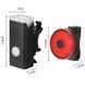 Велоліхтар BSK-1133-XPG, STOP-3SMD(red), Li-Ion акумулятор, ЗУ microUSB 9198 фото 2
