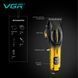 Аккумуляторная машинка для стрижки VGR V-026 RED, 6 насадок, 9000 RPM, LED дисплей 11322 фото 4