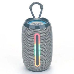 Bluetooth-колонка TG653, з функцією speakerphone, радіо, grey 9957 фото