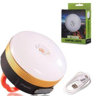 Ліхтар кемпінговий YD-7-7SMD(white+red), Li-Ion акумулятор, power bank, ЗУ Type-C, магніт, гачок 10892 фото