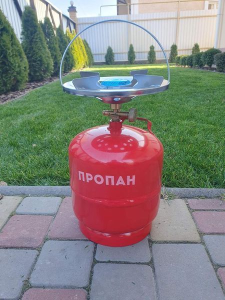 Газовый баллон Intertool 8л горелка обогреватель ORGAZ SOBA SB-600 5227-1 фото