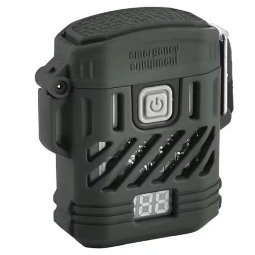 Фонарь MULTIFUNCTIONAL D53-2LED, Li-Ion аккум., индикация заряда, зажигалка, ЗУ Type-C 10236 фото