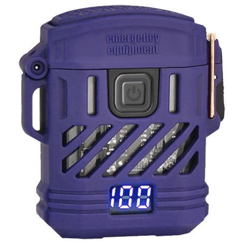 Фонарь MULTIFUNCTIONAL D53-2LED, Li-Ion аккум., индикация заряда, зажигалка, ЗУ Type-C 10236 фото