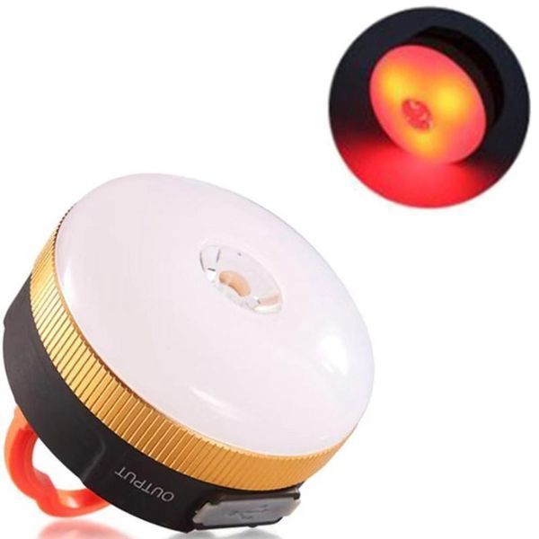 Ліхтар кемпінговий YD-7-7SMD(white+red), Li-Ion акумулятор, power bank, ЗУ Type-C, магніт, гачок 10892 фото