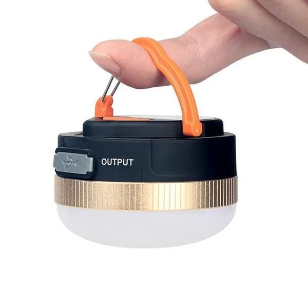 Ліхтар кемпінговий YD-7-7SMD(white+red), Li-Ion акумулятор, power bank, ЗУ Type-C, магніт, гачок 10892 фото