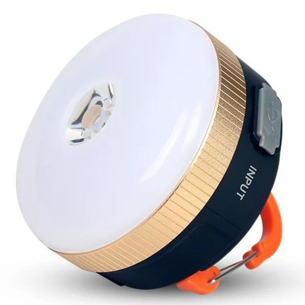 Ліхтар кемпінговий YD-7-7SMD(white+red), Li-Ion акумулятор, power bank, ЗУ Type-C, магніт, гачок 10892 фото