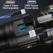Ліхтар AK177 White Laser LED PM60-TG, 8&times;18650, Power Bank, 5 фільтрів, Zoom, Type-C 10750 фото 5