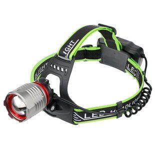 Фонарь налобный A17 WHITE LASER LED PM10-TG, 2x18650, индикация заряда, ЗУ microUSB, zoom 9922 фото