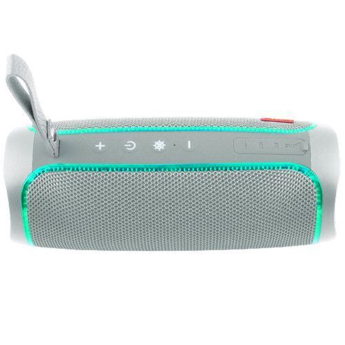 Bluetooth-колонка TG287, lightshow party, speakerphone, радио, grey 8582 фото