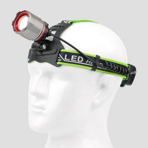 Ліхтар налобний A17 WHITE LASER LED PM10-TG, 2x18650, індикація заряду, ЗУ microUSB, zoom 9922 фото