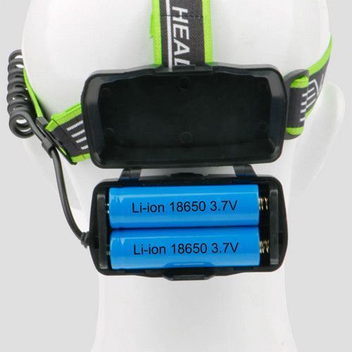 Ліхтар налобний A17 WHITE LASER LED PM10-TG, 2x18650, індикація заряду, ЗУ microUSB, zoom 9922 фото