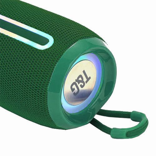 Bluetooth-колонка TG653, c функцией speakerphone, радио, green 9956 фото
