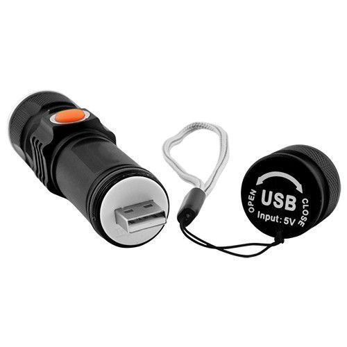 Ліхтар Small Sun ST-515-T6, ЗУ USB, вбудований акумулятор, zoom 5036 фото
