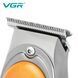 Триммер VGR V‑263 ORANGE, 3 насадки, LED дисплей, аккумуляторный, стальные лезвия 9116 фото 8