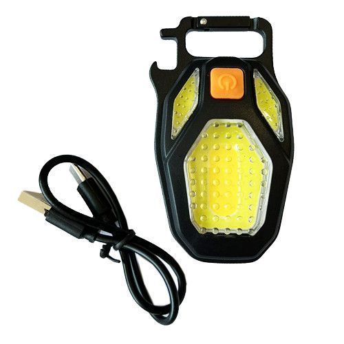 Фонарь MULTIFUNCTIONAL LL-203-COB ULTRA(white+yellow+red), multitool, Li-Ion аккум., магнит, карабин, отвертка 9227 фото