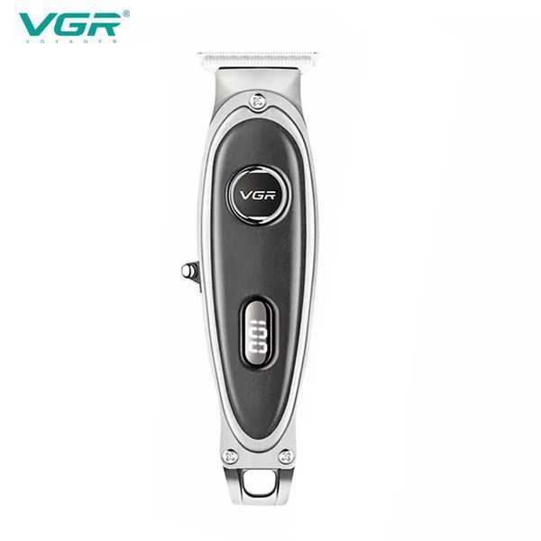 Триммер VGR V‑263 BLACK, 3 насадки, LED дисплей, аккумуляторный, для бороды и окантовки 9115 фото
