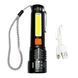 Ліхтар BL-P716-P50+COB (white+red), Li-Ion акумулятор, zoom, ЗУ Type-C 8993 фото 4