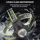 Ліхтар налобний A16 WHITE LASER LED PM10-TG, 2x18650, індикація заряду, ЗУ microUSB, zoom 9923 фото 4
