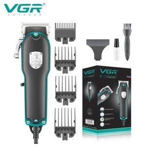 Машинка для стрижки VGR V‑123, 4 насадки, роторный мотор, стальные лезвия, для дома и салона 9121 фото