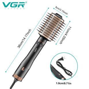 Фен-стайлер VGR V-494 BLACK &mdash; 2 режима, 3 уровня температуры, стиль и функциональность в одном устройстве 9118 фото