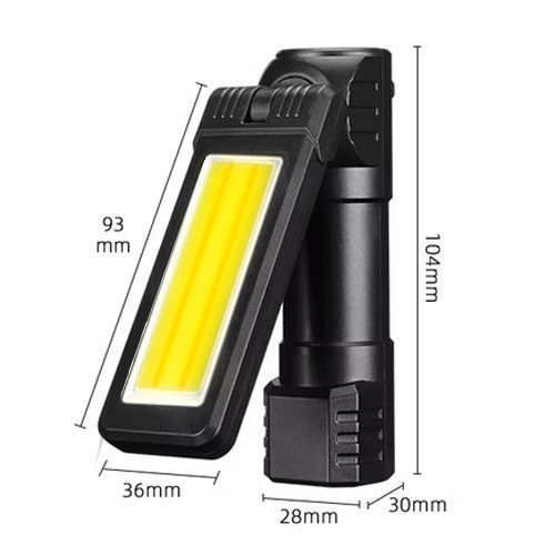 Фонарь WORKLIGHT 2 в 1 5305-COB (White+Yellow), аккумуляторный, поворотный, USB Type-C 10858 фото