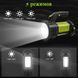 Фонарь переносной T80C-5W+COB, power bank, 2x18650, ЗУ microUSB 9160 фото 5