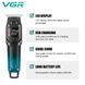Триммер для бороды и волос VGR V-964 GREEN, 7000 RPM, 4 насадки, LED дисплей 11269 фото 3