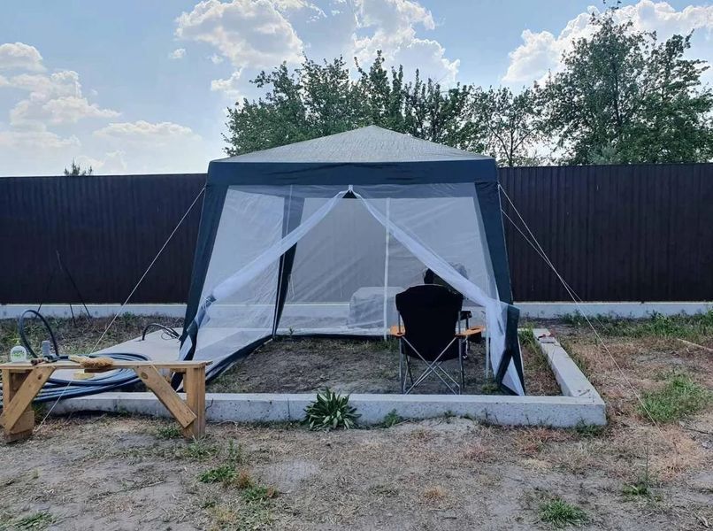 Садовый павильон шатер палатка тент Under Price S 3301 с москитной сеткой (3х3м) 3301 фото