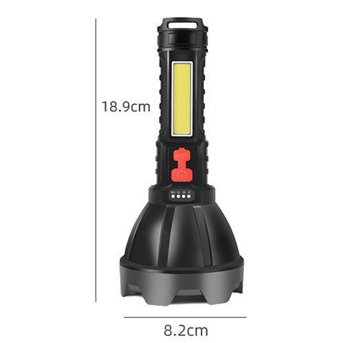 Фонарь ZJ-05-OSL+COB, ЗУ microUSB, встроенный аккумулятор 8840 фото