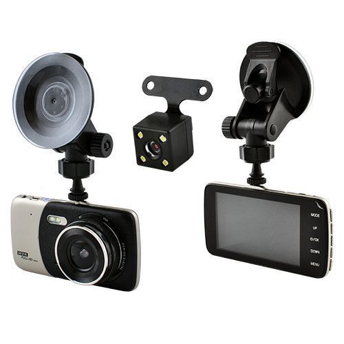 Автомобільний відеореєстратор DVR X 600 з двома камерами, 1080P Full HD 5477 фото