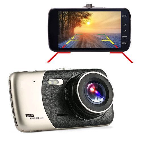 Автомобільний відеореєстратор DVR X 600 з двома камерами, 1080P Full HD 5477 фото