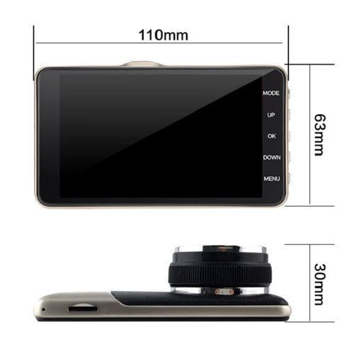 Автомобільний відеореєстратор DVR X 600 з двома камерами, 1080P Full HD 5477 фото
