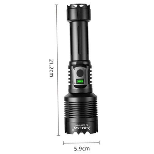 Фонарь BL-G200-P360, power bank, 1х26650, zoom, ЗУ Type-C 8997 фото