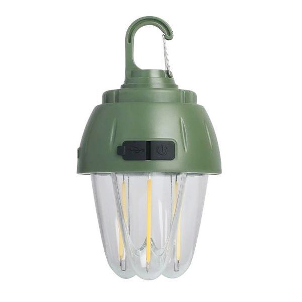 Фонарь кемпинговый 899-SMD(RGB)+COB вольфрамовая лампа, Li-Ion аккум., солнечная панель, ЗУ Type-C, крюк 10891 фото