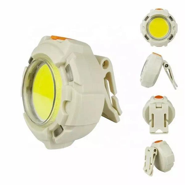Фонарь налобный CY-2026-B COB+LED (white+red+blue), аккумуляторный, USB Type-C, Box 10763 фото