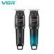 Триммер для бороды и волос VGR V-964 BLACK, 7000 RPM, 4 насадки, LED дисплей 11268 фото 2