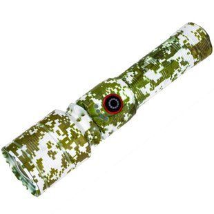 Ліхтар PLD-AK132 Camouflage &mdash; WHITE LASER LED, акумуляторний, Power Bank, Type-C зарядка, zoom 10124 фото