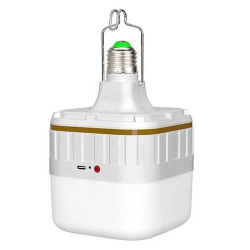 Светодиодная LED лампочка с аккумулятором Yajia FA-7936, 30W, E27, 2x18650/3&times;ААА, крюк, ЗУ Type-C 10071 фото