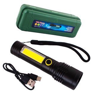 Ліхтар BN-537-TG+COB біле+червоне світло, Li-Ion акумулятор, USB Type-C, zoom, багатофункціональний 10761 фото