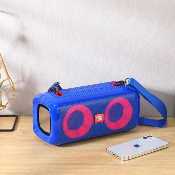 Bluetooth-колонка TG641, з функцією speakerphone, радіо, blue 10206 фото