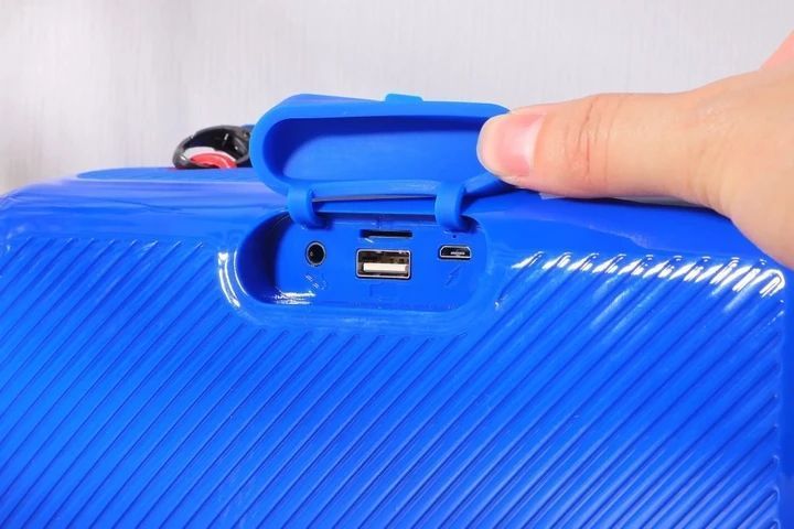 Bluetooth-колонка TG641, з функцією speakerphone, радіо, blue 10206 фото